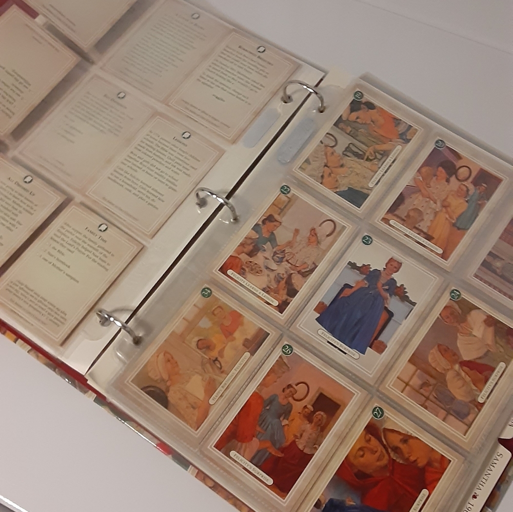 American Girl doll Trading Card Album with Vintage cards felicity molly samantha - Picture 12 of 16